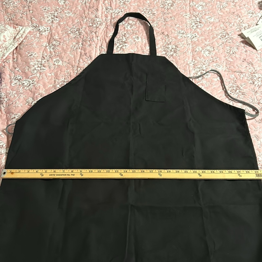 Black Chef Apron - Picture 9 of 9